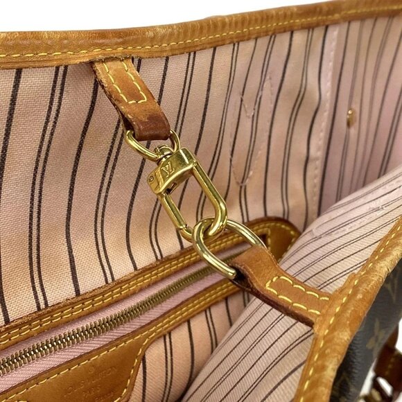 Auth LOUIS VUITTON Neverfull MM M50366 Rose Ballerine Monogram - Picture 11 of 16